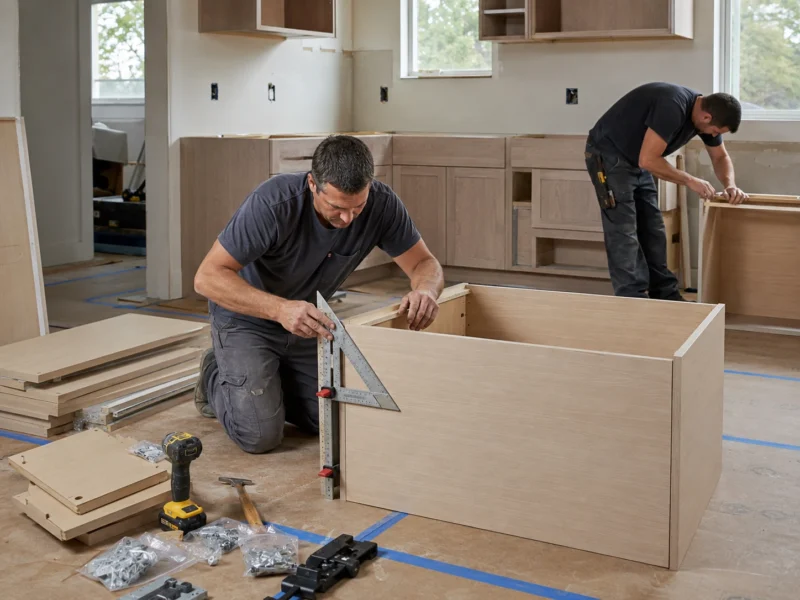 RTA Cabinet Installation